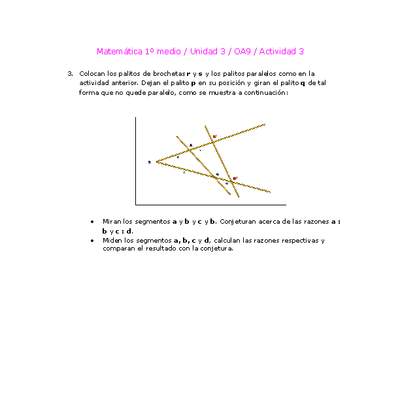 Matemática 1 medio-Unidad 3-OA9-Actividad 3 Matemática 1 medio-Unidad 3-OA9-Actividad 3