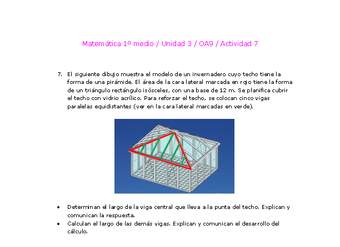 Matemática 1 medio-Unidad 3-OA9-Actividad 7 Matemática 1 medio-Unidad 3-OA9-Actividad 7