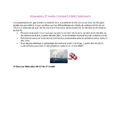 Matemática 2 medio-Unidad 3-OA6-Actividad 6 Matemática 2 medio-Unidad 3-OA6-Actividad 6