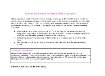 Matemática 2 medio-Unidad 3-OA6-Actividad 7 Matemática 2 medio-Unidad 3-OA6-Actividad 7