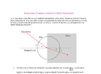 Matemática 2 medio-Unidad 3-OA8-Actividad 8 Matemática 2 medio-Unidad 3-OA8-Actividad 8