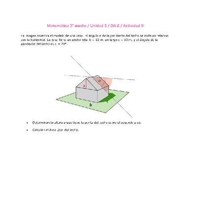 Matemática 2 medio-Unidad 3-OA8-Actividad 9 Matemática 2 medio-Unidad 3-OA8-Actividad 9