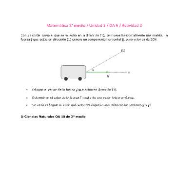 Matemática 2 medio-Unidad 3-OA9-Actividad 3 Matemática 2 medio-Unidad 3-OA9-Actividad 3