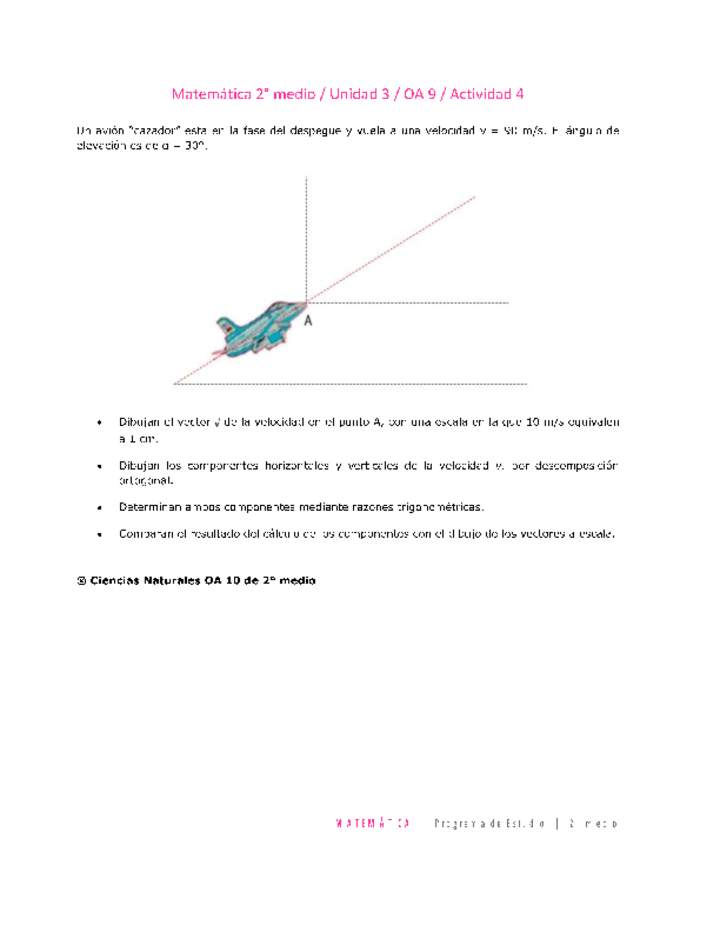Matemática 2 medio-Unidad 3-OA9-Actividad 4 Matemática 2 medio-Unidad 3-OA9-Actividad 4