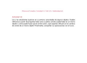 Artes Musicales 1 medio-Unidad 3-OA3;5-Actividad 10 Artes Musicales 1 medio-Unidad 3-OA3;5-Actividad 10