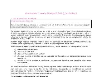 Orientación 2 medio-Unidad 3-OA6-Actividad 1 Orientación 2 medio-Unidad 3-OA6-Actividad 1