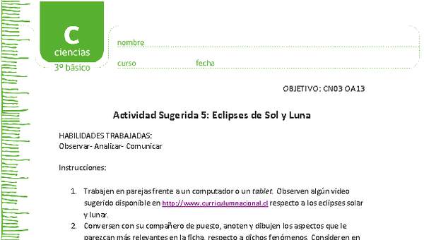 Eclipses de Sol y Luna Eclipses de Sol y Luna