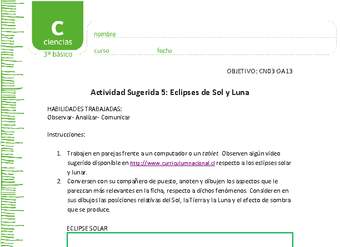 Eclipses de Sol y Luna Eclipses de Sol y Luna