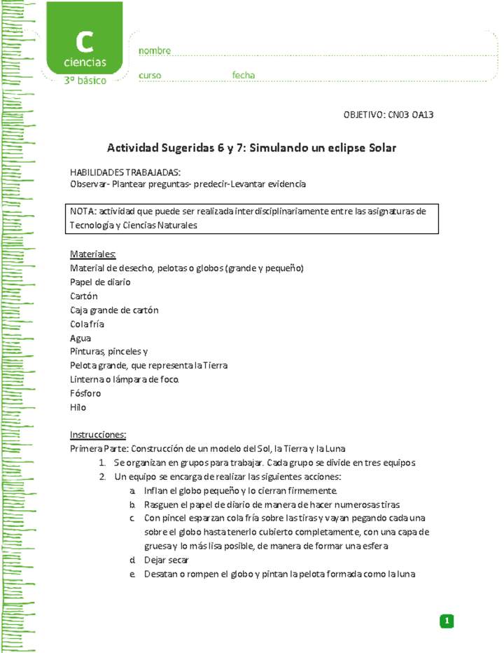 Simulando un eclipse Solar Simulando un eclipse Solar