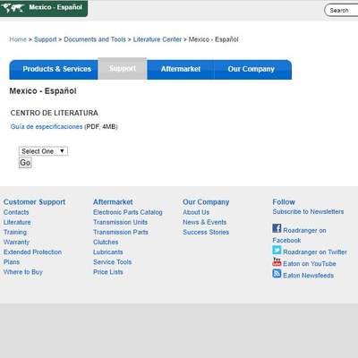 SITIO Eaton Corporation - Centro de Literatura SITIO Eaton Corporation - Centro de Literatura