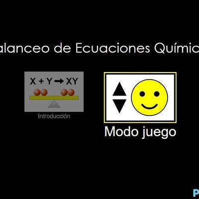 Balanceo de Ecuaciones Químicas Balanceo de Ecuaciones Químicas