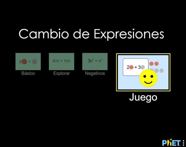 Cambio de Expresiones Cambio de Expresiones