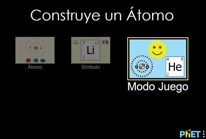 Construye un Átomo Construye un Átomo