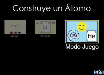 Construye un Átomo Construye un Átomo