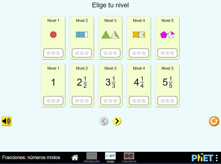 Fracciones: números mixtos Fracciones: números mixtos