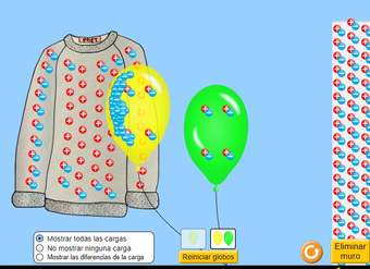 Globos y electricidad estática Globos y electricidad estática