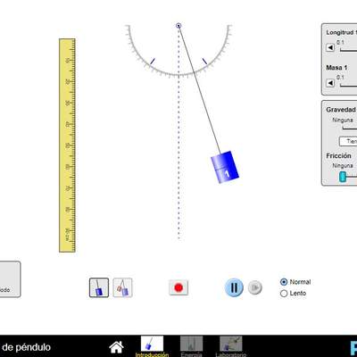 Laboratorio de péndulo Laboratorio de péndulo
