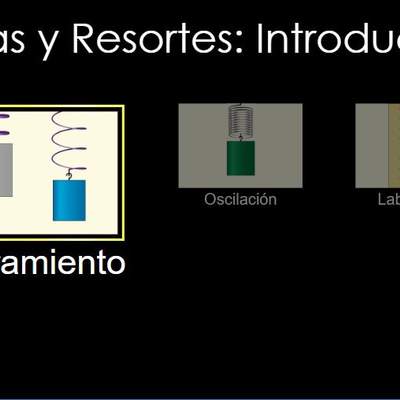 Masas y Resortes: Introducción Masas y Resortes: Introducción