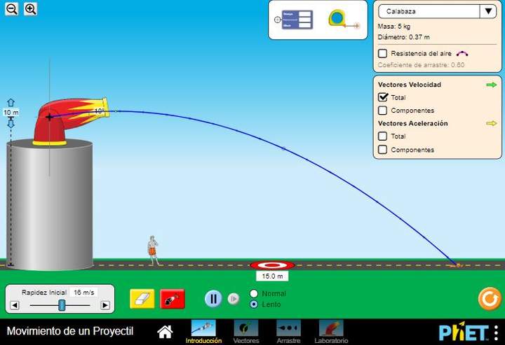 Movimiento de un Proyectil Movimiento de un Proyectil
