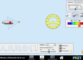 Reflexión y Refracción de la Luz Reflexión y Refracción de la Luz