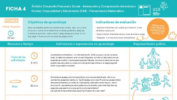 ED NT  Ficha N° 04 Movimiento en 15 minutos ED NT  Ficha N° 04 Movimiento en 15 minutos