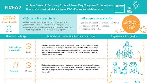 ED NT  Ficha N° 07 Movimiento en 15 minutos ED NT  Ficha N° 07 Movimiento en 15 minutos