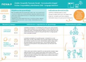 ED NT  Ficha N° 09 Movimiento en 15 minutos ED NT  Ficha N° 09 Movimiento en 15 minutos