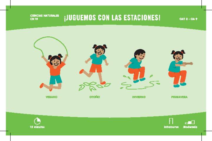 ¡Juguemos con las estaciones! ¡Juguemos con las estaciones!