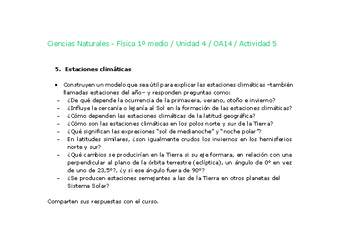 Ciencias Naturales 1 medio-Unidad 4-OA14-Actividad 5 Ciencias Naturales 1 medio-Unidad 4-OA14-Actividad 5