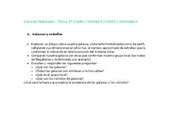 Ciencias Naturales 1 medio-Unidad 4-OA15-Actividad 6 Ciencias Naturales 1 medio-Unidad 4-OA15-Actividad 6