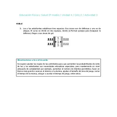 Educación Física 2 medio-Unidad 4-OA1;2-Actividad 3 Educación Física 2 medio-Unidad 4-OA1;2-Actividad 3