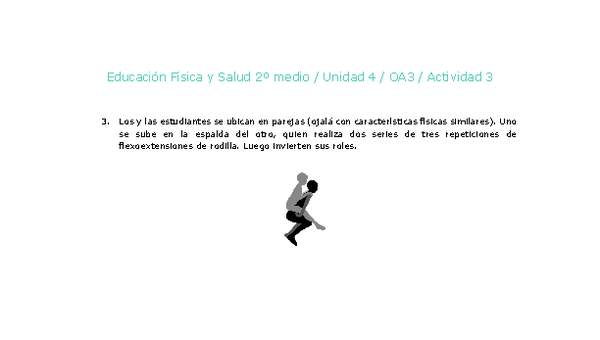 Educación Física 2 medio-Unidad 4-OA3-Actividad 3 Educación Física 2 medio-Unidad 4-OA3-Actividad 3