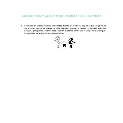 Educación Física 2 medio-Unidad 4-OA3-Actividad 4 Educación Física 2 medio-Unidad 4-OA3-Actividad 4