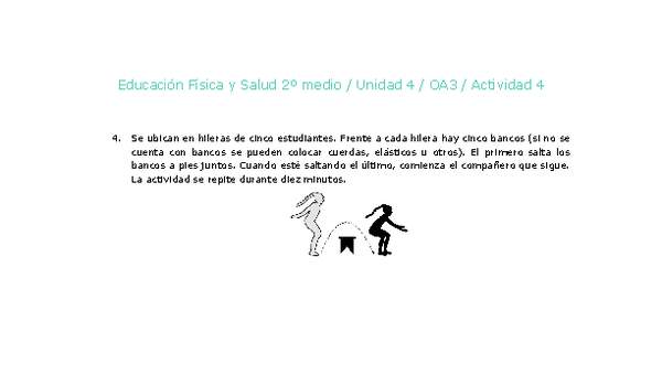 Educación Física 2 medio-Unidad 4-OA3-Actividad 4 Educación Física 2 medio-Unidad 4-OA3-Actividad 4