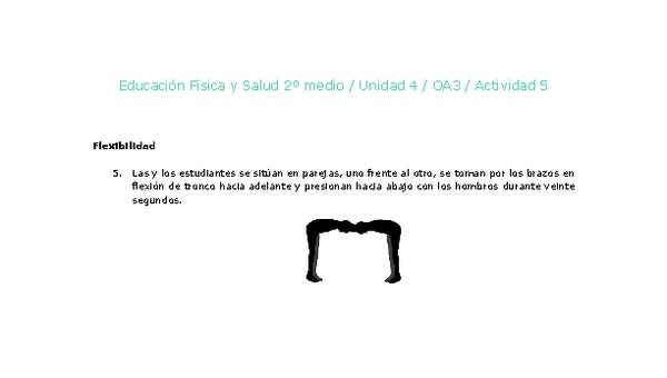 Educación Física 2 medio-Unidad 4-OA3-Actividad 5 Educación Física 2 medio-Unidad 4-OA3-Actividad 5