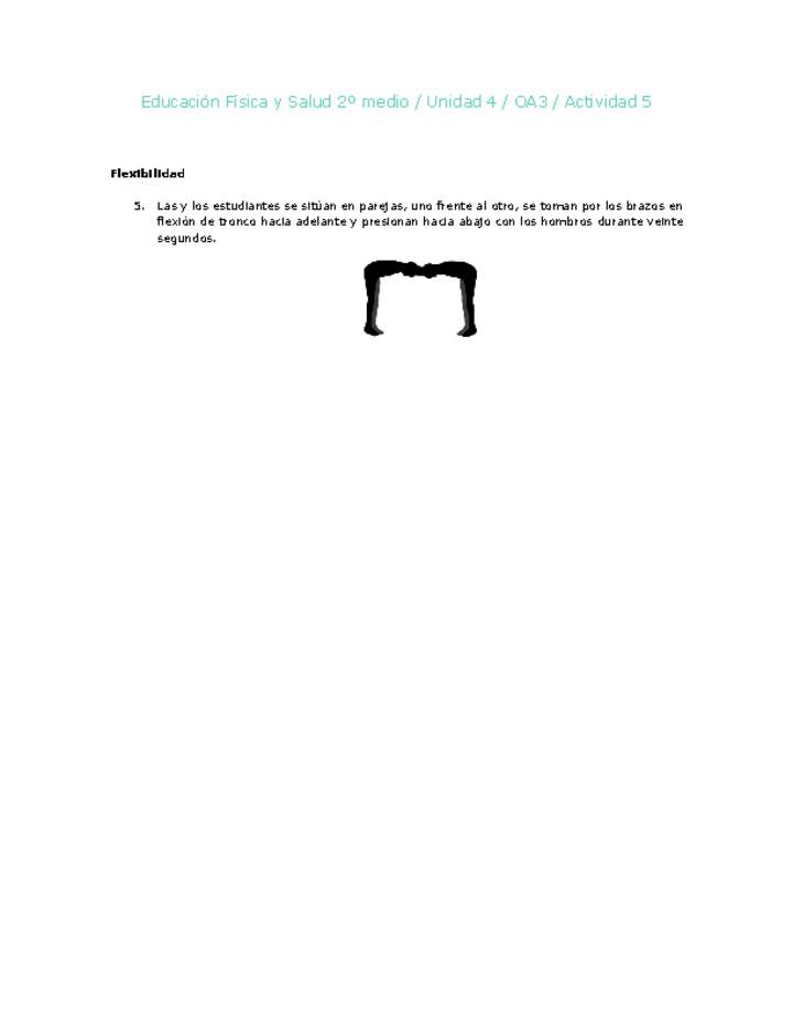 Educación Física 2 medio-Unidad 4-OA3-Actividad 5 Educación Física 2 medio-Unidad 4-OA3-Actividad 5