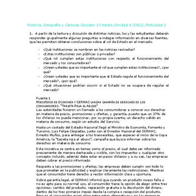 Historia 1 medio-Unidad 4-OA22-Actividad 1 Historia 1 medio-Unidad 4-OA22-Actividad 1