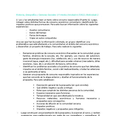 Historia 1 medio-Unidad 4-OA22-Actividad 2 Historia 1 medio-Unidad 4-OA22-Actividad 2