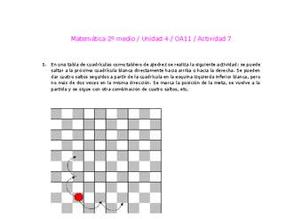 Matemática 2 medio-Unidad 4-OA11-Actividad 7 Matemática 2 medio-Unidad 4-OA11-Actividad 7