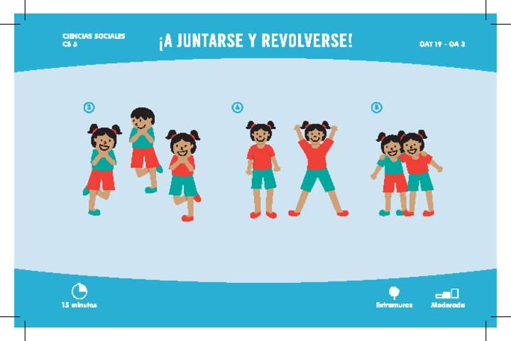 ¡A juntarse y resolverse! ¡A juntarse y resolverse!