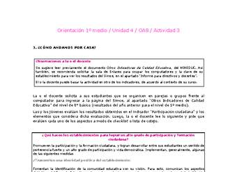 Orientación 1 medio-Unidad 4-OA8-Actividad 3 Orientación 1 medio-Unidad 4-OA8-Actividad 3