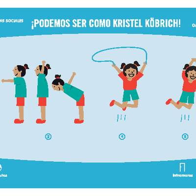 ¡Podemos ser como Kristel Köbrich! ¡Podemos ser como Kristel Köbrich!