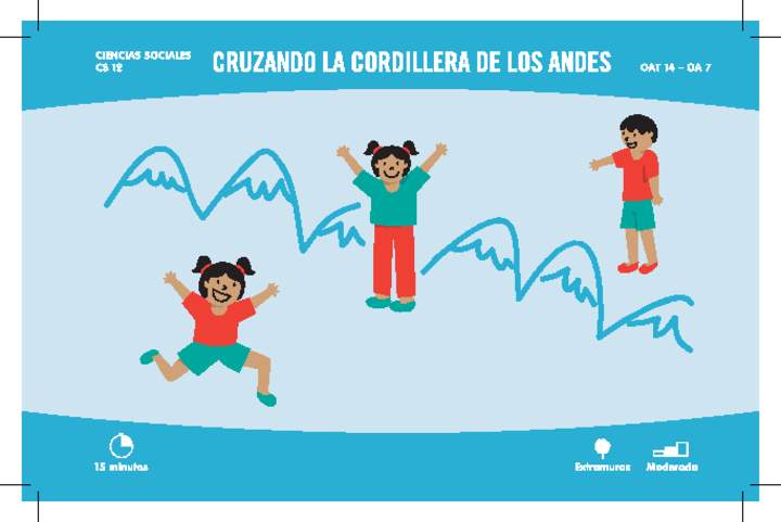 Cruzando la Cordillera de los Andes Cruzando la Cordillera de los Andes