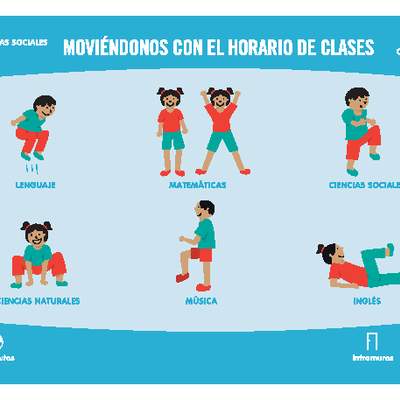 Moviéndonos con el horario de clases Moviéndonos con el horario de clases