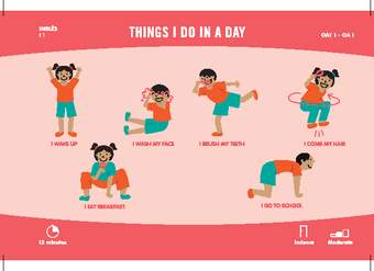 Things i do in a day Things i do in a day