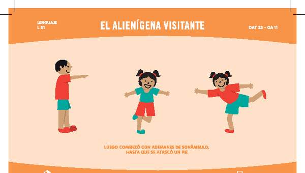 El alienígena visitante El alienígena visitante