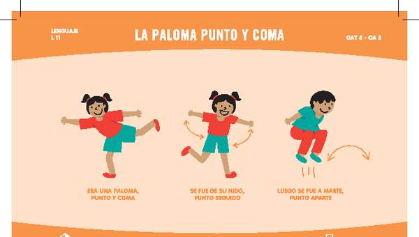 La paloma punto y coma La paloma punto y coma