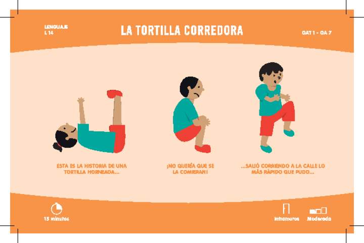 La tortilla corredora La tortilla corredora