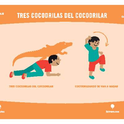 Tres cocodrilas del cocodrilar Tres cocodrilas del cocodrilar