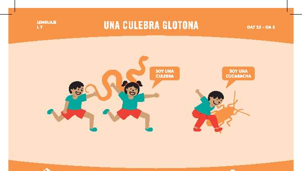 Una culebra glotona Una culebra glotona